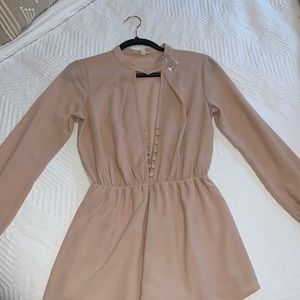 Long sleeve romper NWT